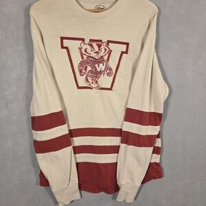 '47 Wisconsin Badgers Superior Lacer long-sleeve (O394)
